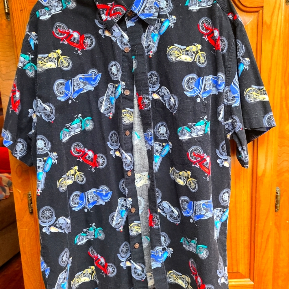High Seas XL Motorcycle Shirt